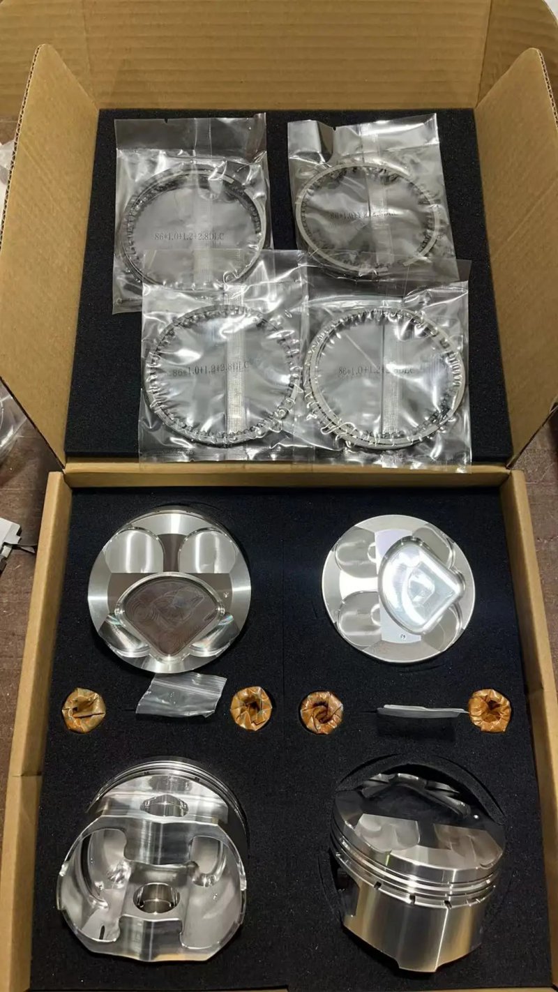 Customized Retrofit  Forged Pistons Set with I Beam Rods for  BRZ &  FA20 FA20D